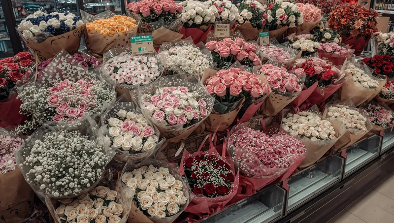 Fresh flowers at Ngoc Le Florist