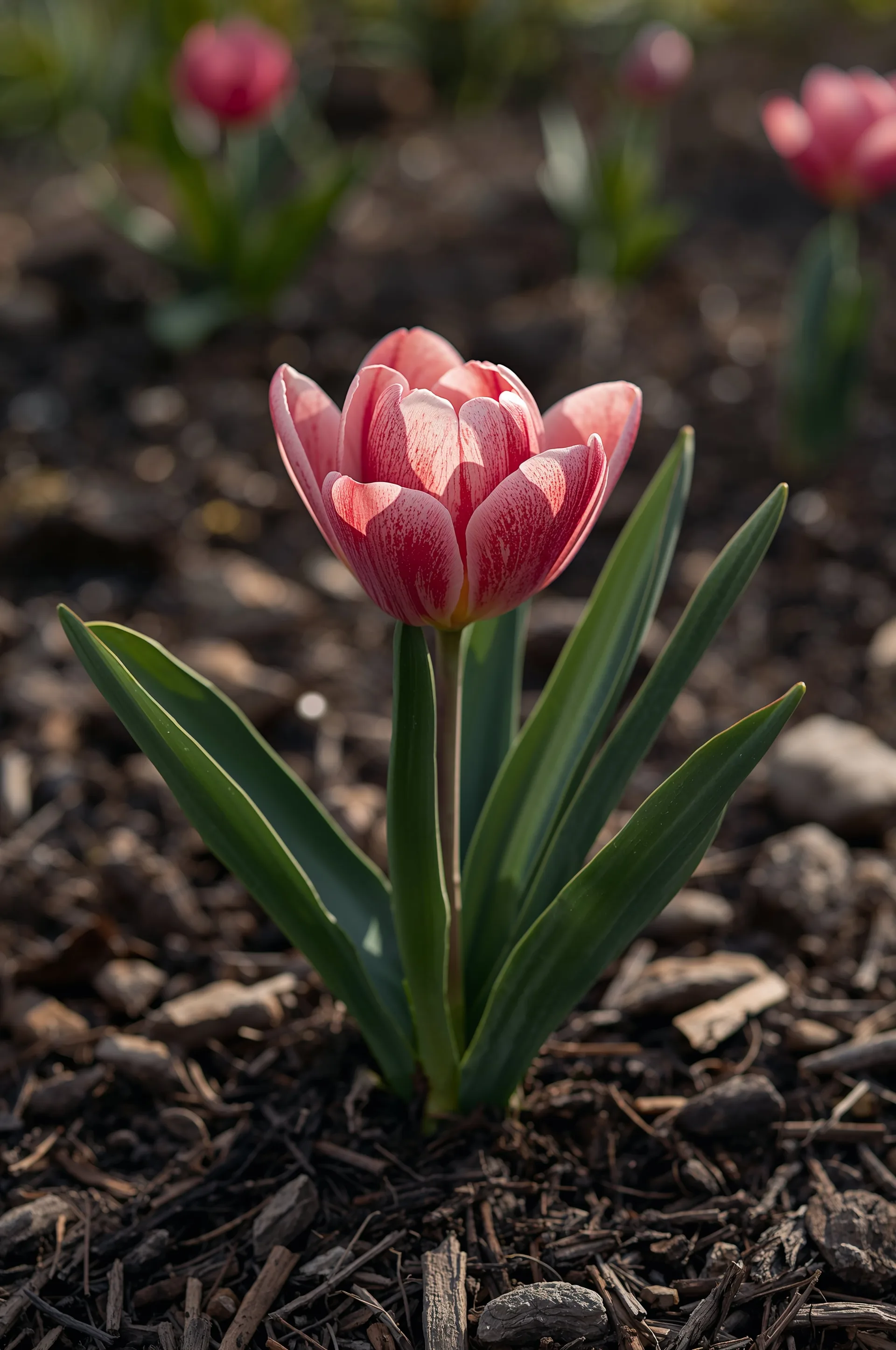 Spring garden flowers